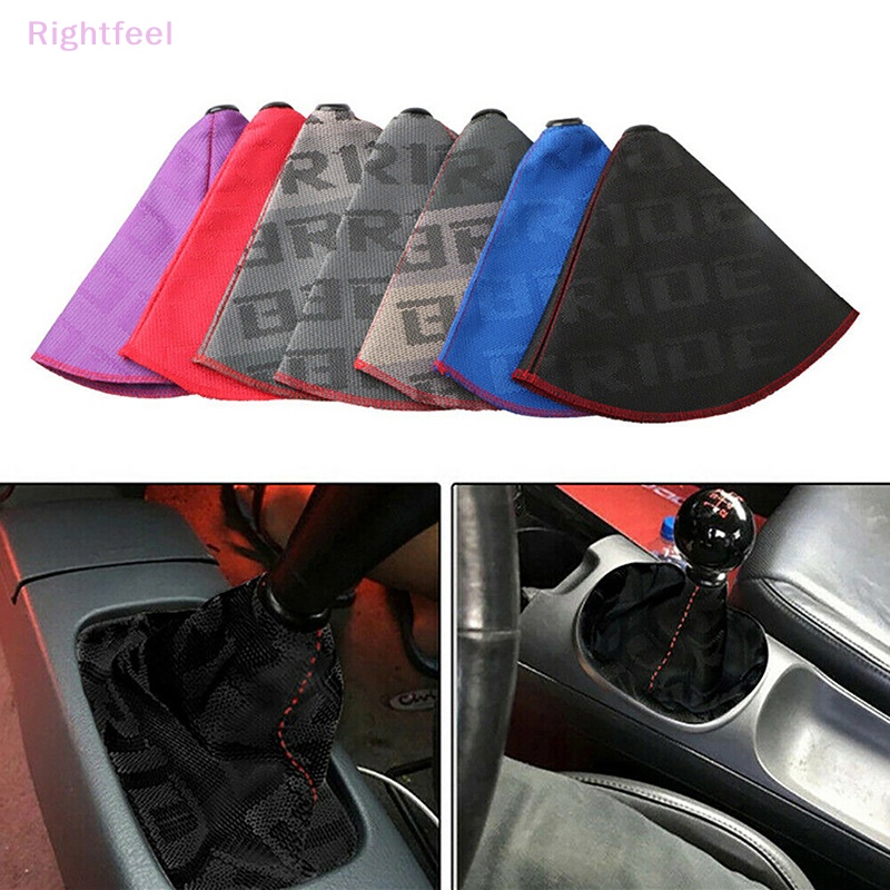 Phụ Kiện Bọc Núm Gạt Cần Số Xe Hơi Bằng Vải Bạt Phong Cách JDM Thông Dụng Hàng Mới