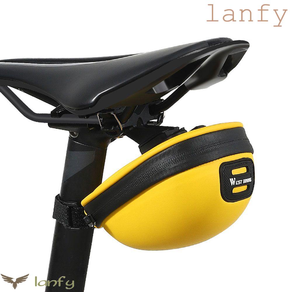 LANFY Túi Vỏ Cứng Đựng Vật Dụng Gắn Đuôi Xe Đạp Leo Núi Tiện Lợi
