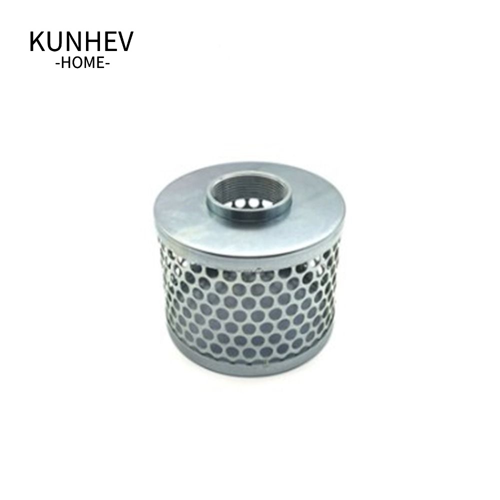 KUNHEV Lưới Sắt Lọc Máy Bơm Nước 2 Inch Lỗ Tròn Đục Lỗ Chống Rỉ Sét