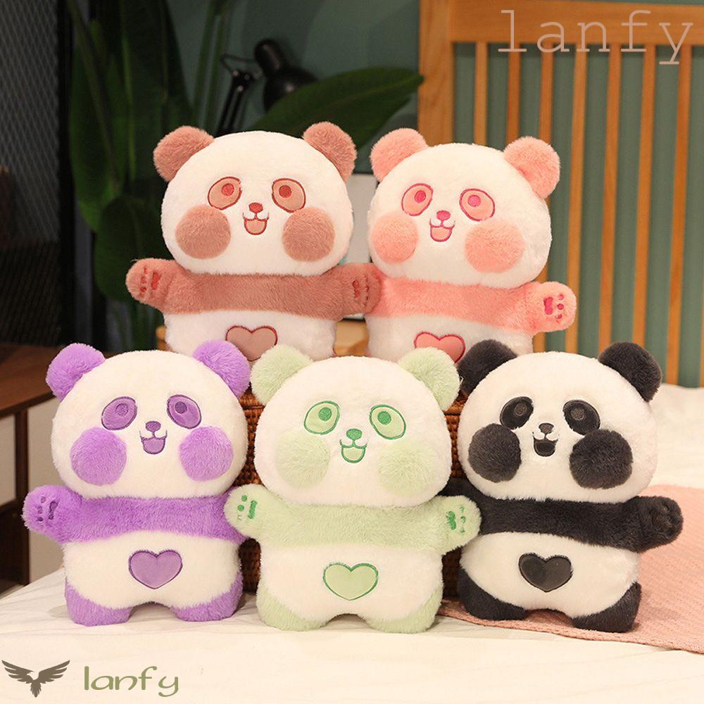 LANFY Gấu Trúc Nhồi Bông Mềm Mại Đáng Yêu Dành Cho Bé