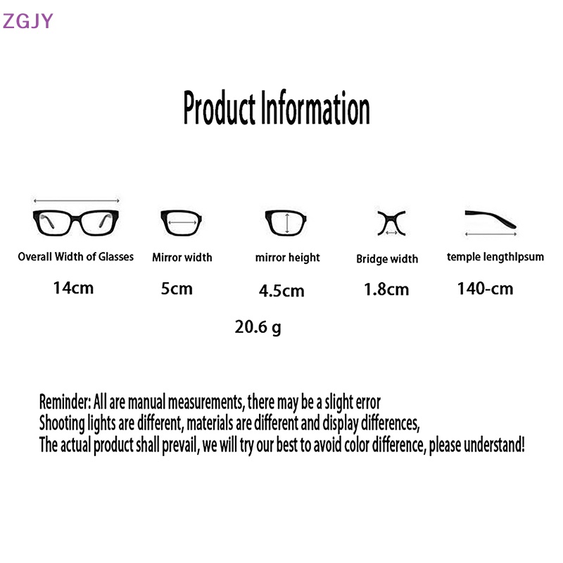 Mắt Kính Gọng Tròn Trong Suốt Siêu Nhẹ Chống Bức Xạ Thời Trang Cho Nam Và Nữ Mới