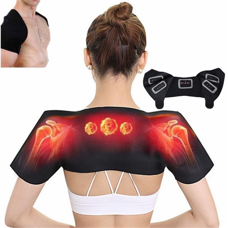 Đai Đeo Vai / Cổ Có Nam Châm Hỗ Trợ Giảm Đau Làm Nóng