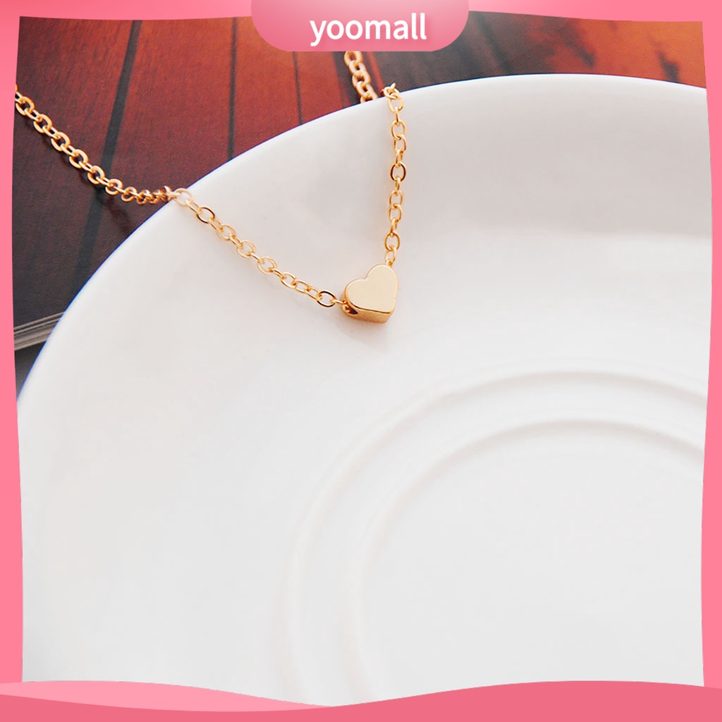 Vòng cổ Mặt Trái Tim Thời Trang Cho Nữ