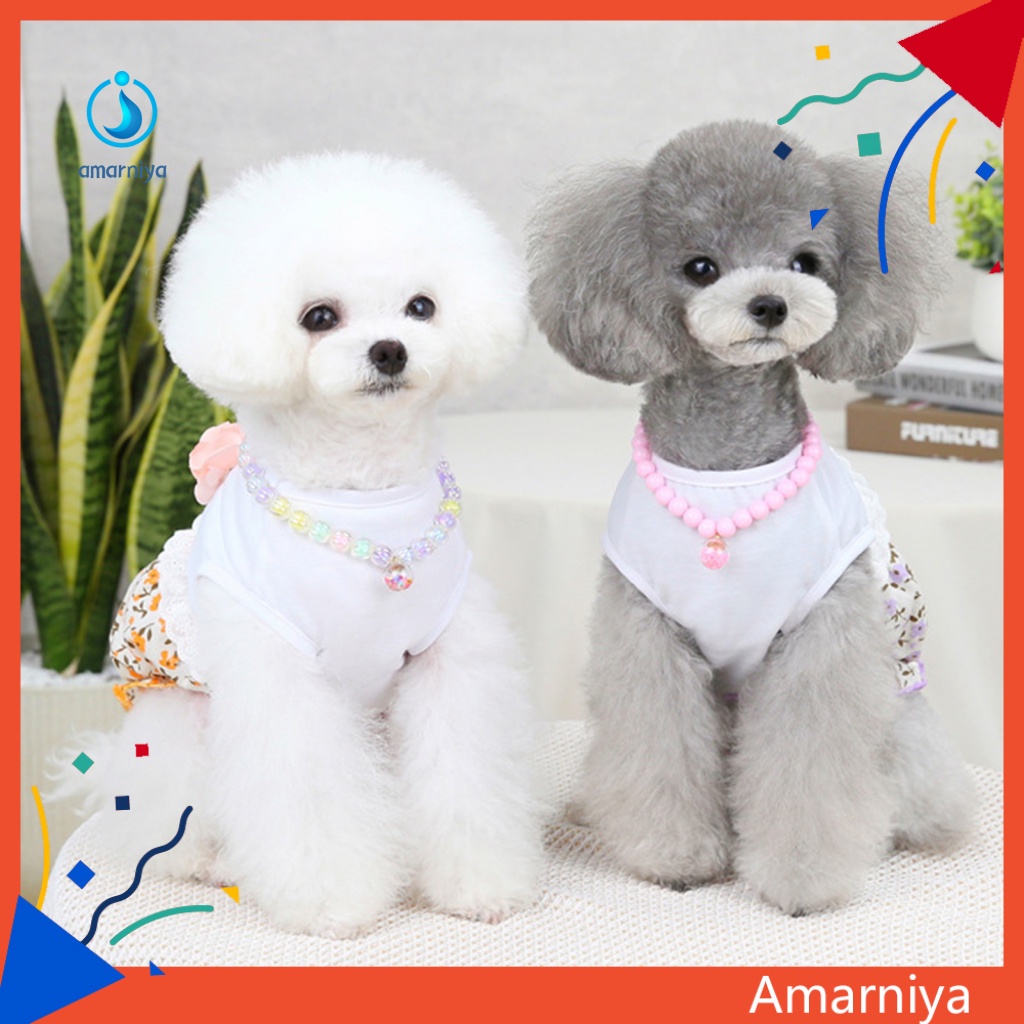 Đầm Công Chúa Dễ Thương Cho Thú Cưng 5 Kích Cỡ