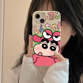 Ốp Điện Thoại Dẻo Họa Tiết Hoạt Hình Cậu Bé Bút Chì Cho Iphone 8p13 14pro7 11iPhone12 max