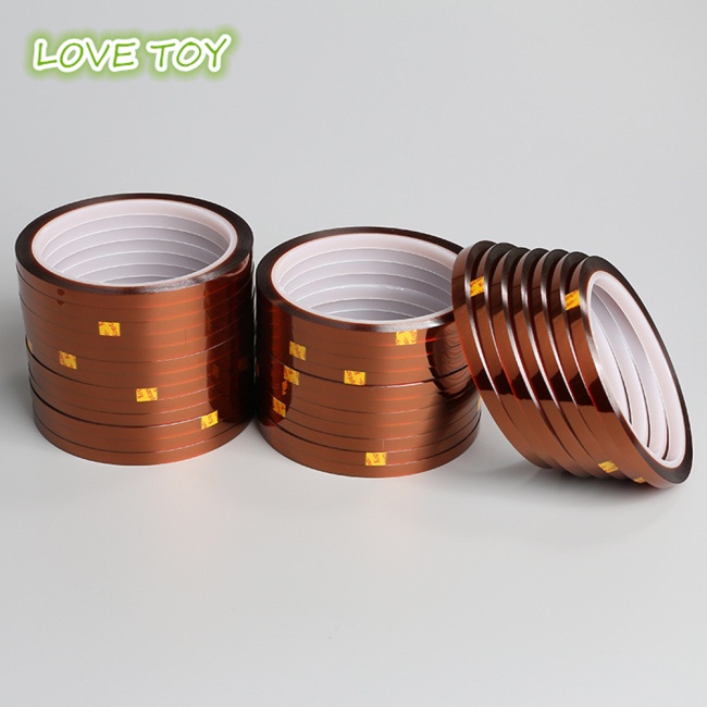 Băng Keo Polyimide Chịu Nhiệt Độ Cao 33m Chuyên Dụng Cho Máy In 3D
