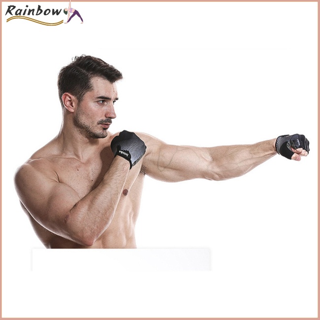 1 Đôi Găng Tay Chống Trượt Thoáng Khí Để Tập Thể Thao Tiện Dụng