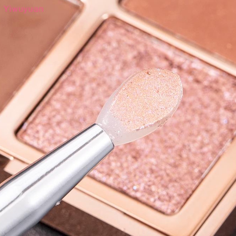 Bộ 5 Cọ Trang Điểm Mắt Môi Mặt Bằng Silicon Mềm