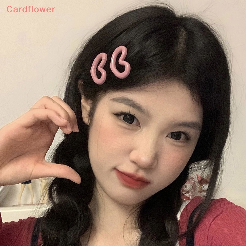 Kẹp Tóc Nữ Hình Trái Tim Thời Trang Y2K