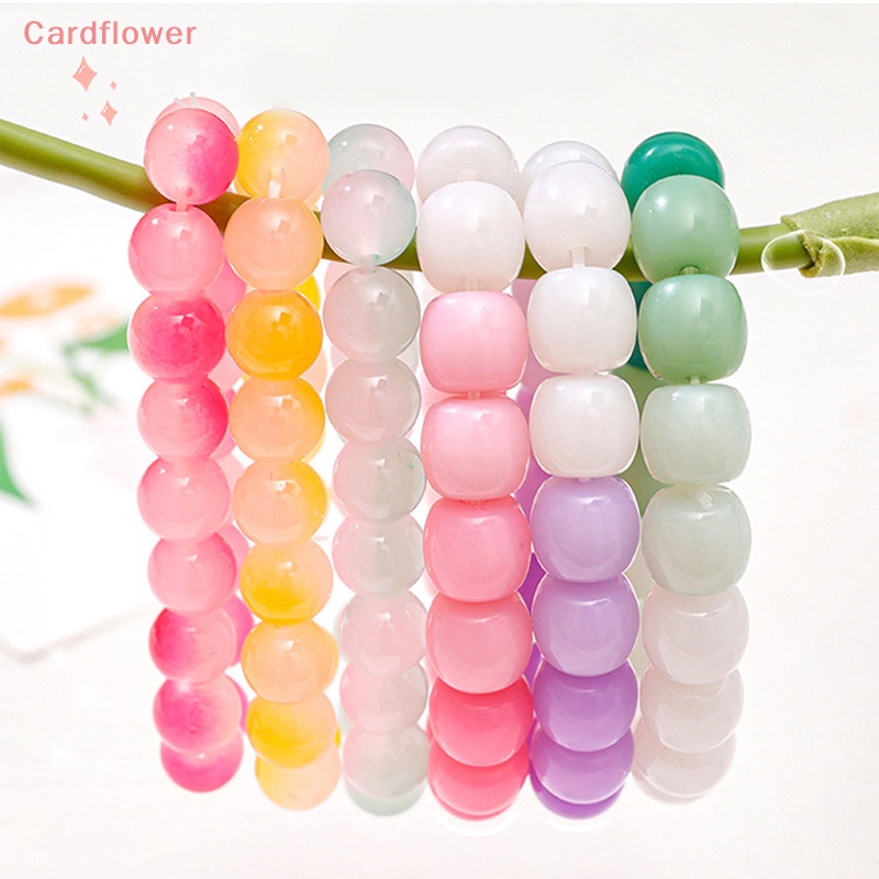 < Cardflower > Vòng Tay Chuỗi Hạt Pha Lê Màu Gradient Nhẹ Nhàng Làm Quà Tặng Cho Nữ