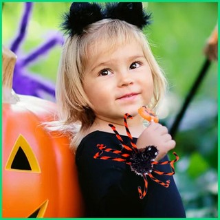 Cài Tóc Nhện Đính Đá Hóa Trang Halloween