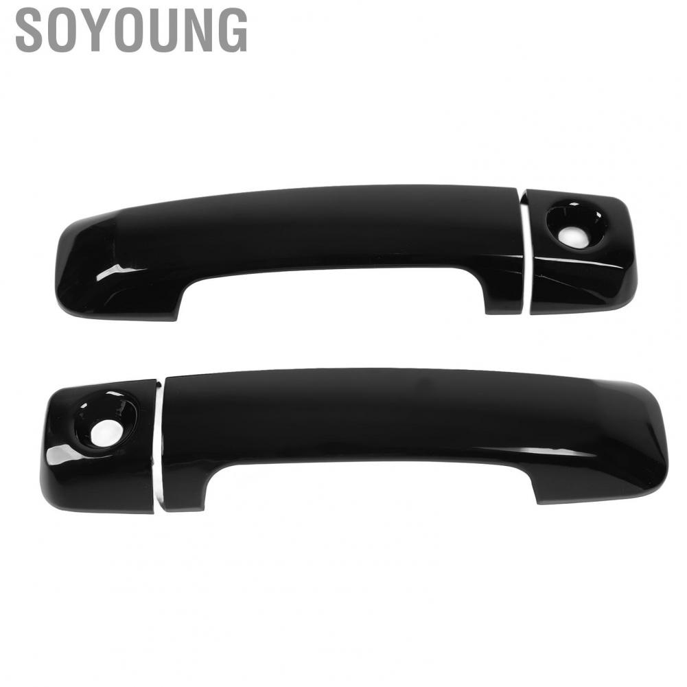 Soyoung Car Outside Door Handle Cover Exter Protective Trim Easy To Install for