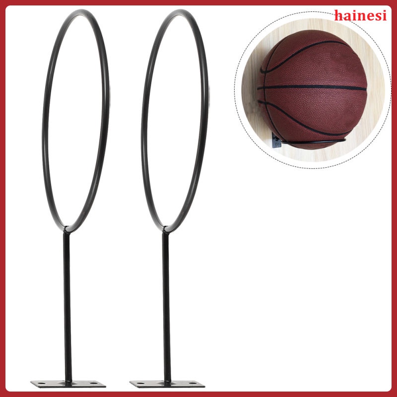 Set 2 Giá Đỡ Trưng Bày Nón / Bóng Rổ Gắn Tường Trang Trí Phòng Bé Trai