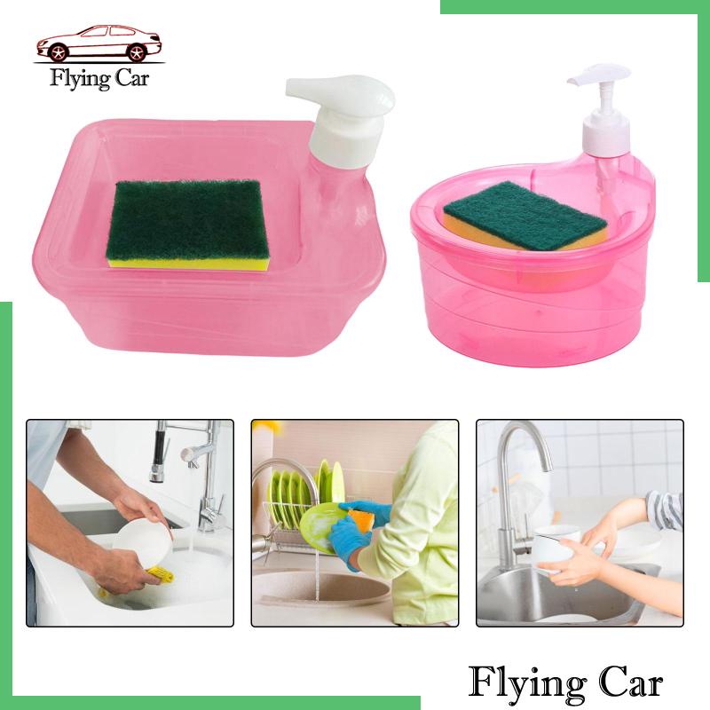 Bình Đựng Xà Phòng / Cọ Rửa Chén Dạng Bơm Tiện Dụng Cho Nhà Bếp / Quán Cà Phê