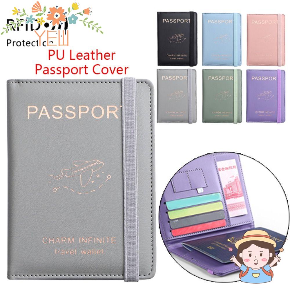 Ví Đựng Hộ Chiếu Siêu Mỏng Chống Thấm Nước Đa Năng Tiện Dụng Giá Đỡ