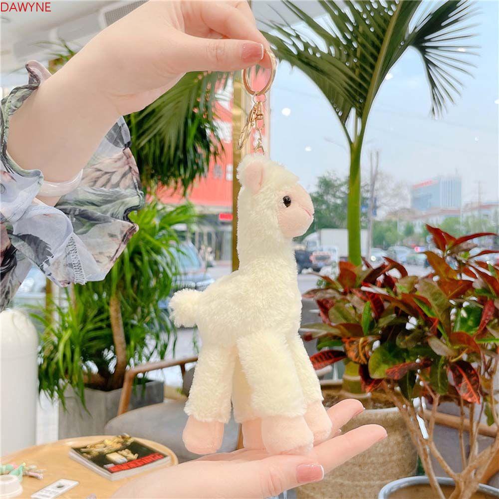 Móc Khóa Hình Lạc Đà Alpaca Nhồi Bông Dễ Thương