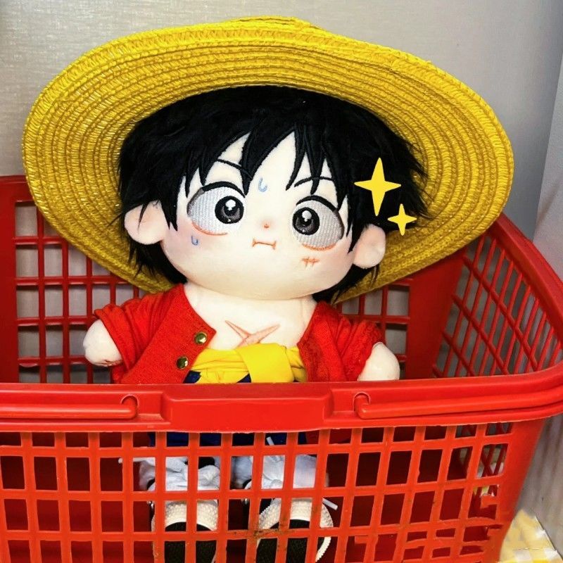 20cm Gấu bông OnePiece Luffy Plush Búp bê Gấu bông  Luffy /Portgas D. Ace Đồ chơi sang trọng