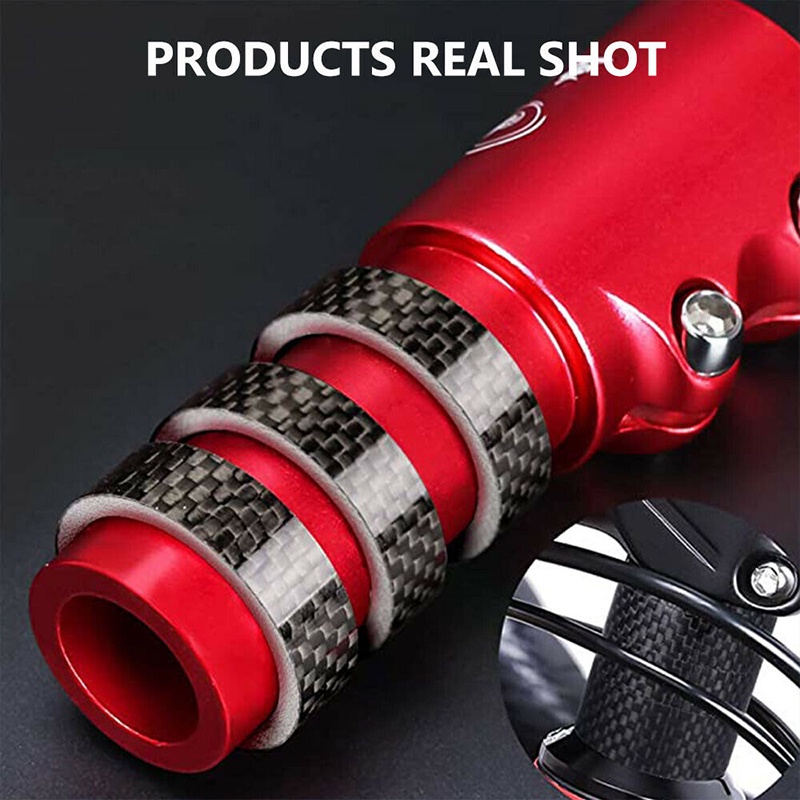 Bucklos 11PC Carbon Xe Đạp Tai Nghe Máy Giặt Đường Núi Xe Đạp Phía Trước Dĩa Máy Giặt Hợp Kim Nhôm Xe Đạp Thân Tay Cầm Miếng Đệm