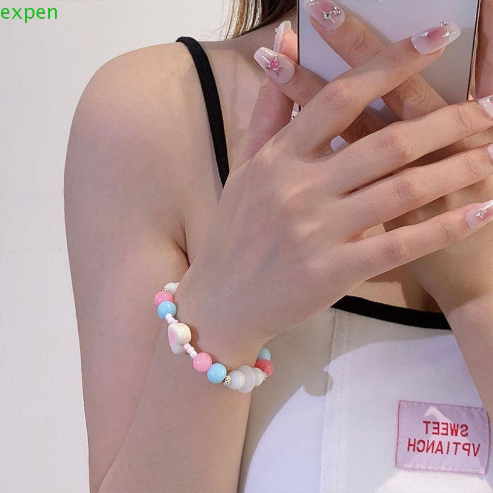 Vòng Đeo Tay Màu Kẹo Phong Cách Hàn Quốc Độc Đáo Thời Trang Cho Nữ