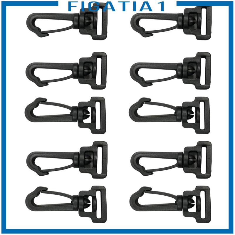 Set 10 Móc Khóa Càng Cua Xoay 360 Độ Cho Túi Xách / Dây Đeo Hành Lý / Dự Án May Vá