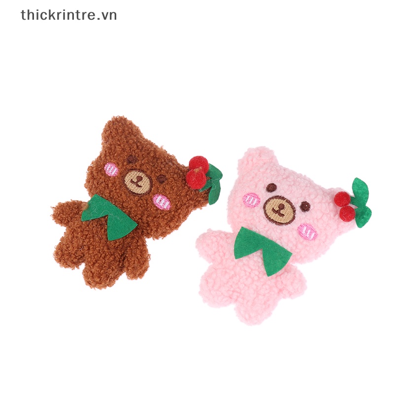 Móc Khóa Hình Cặp Đôi Hoạt Hình Nhồi Bông Đáng Yêu