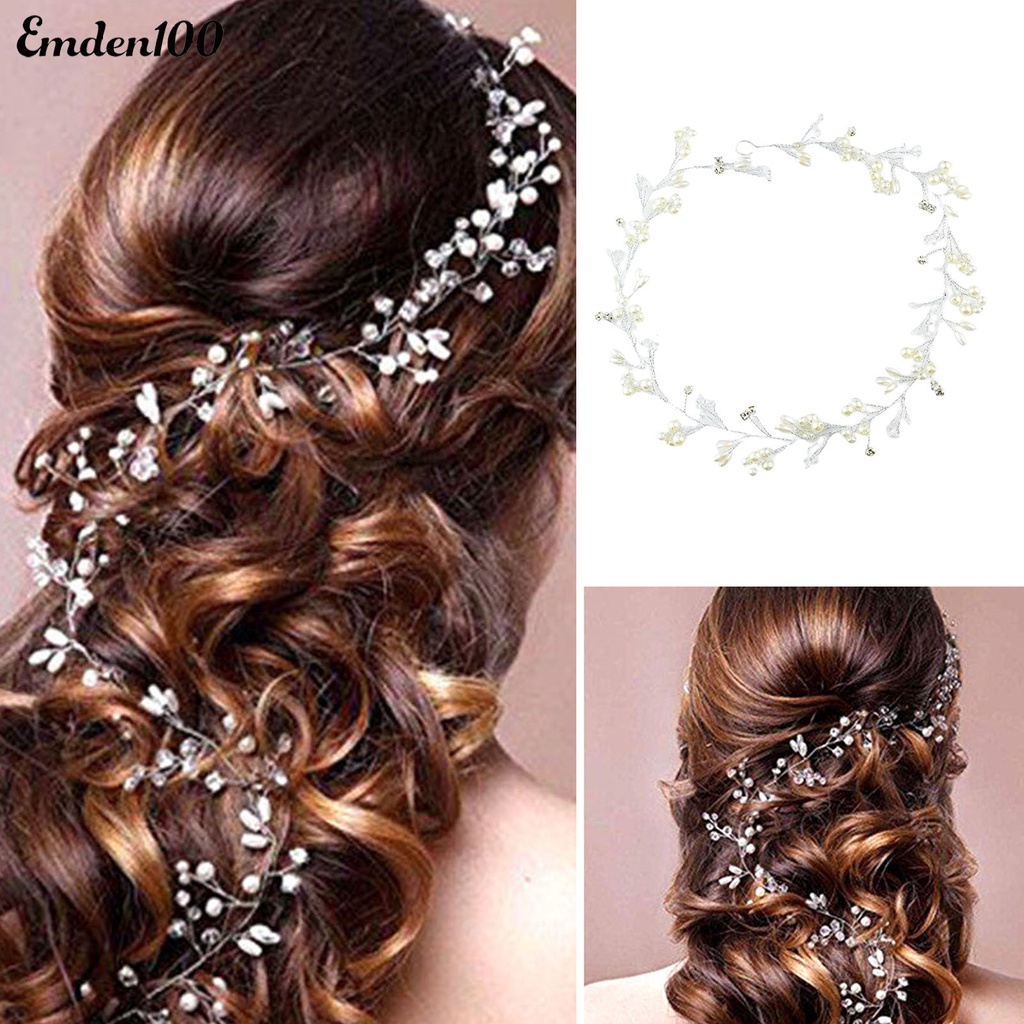 Cài Tóc Đính Đá Và Ngọc Trai Thời Trang Cho Cô Dâu