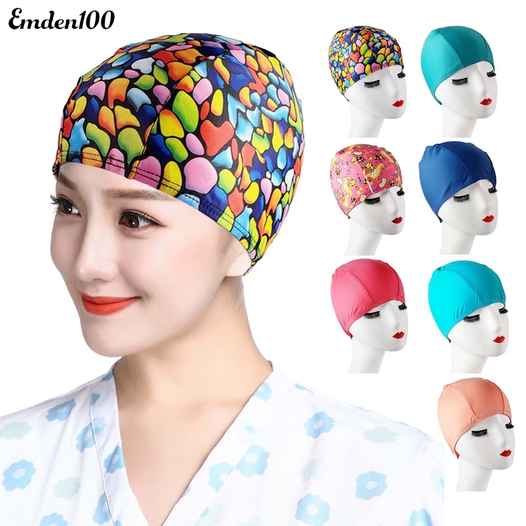 Mũ Tắm Chống Nước Mềm Mại Co Dãn Tốt Cho Nữ