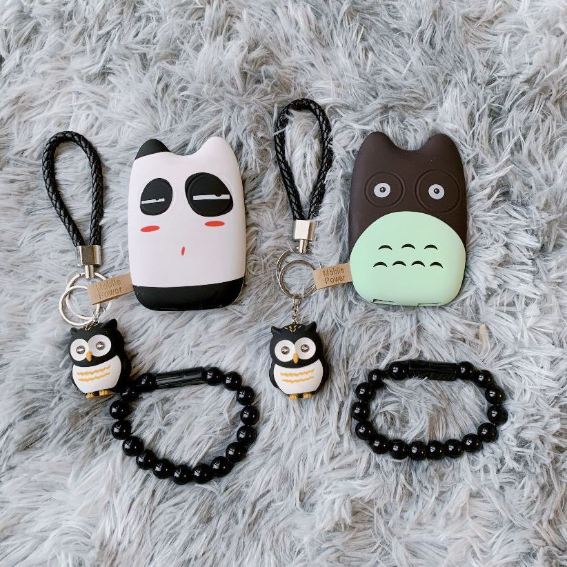 Pin Sạc Dự Phòng Mini 2,000mAh In Hình Totoro Dễ Thương Tiện Dụng