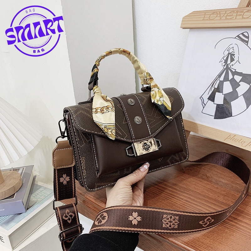 BAGSMART túi xách nữ đeo chéo túi da 2023 new  ins Trendy Độc đáo Thoải mái L91TFOD 37Z230911