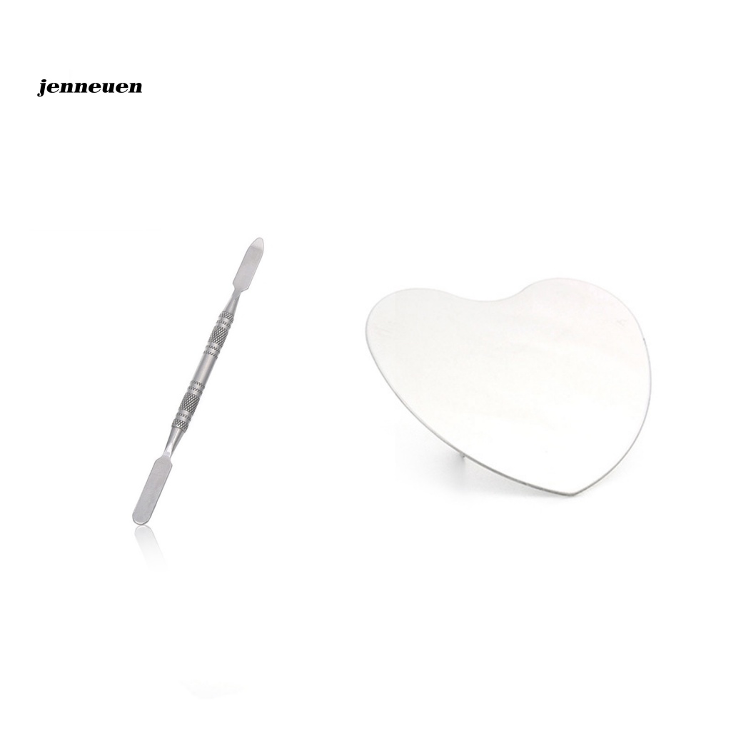 Bảng Pha Màu Mỹ Phẩm Chống Trượt Nhỏ Gọn Tiện Lợi