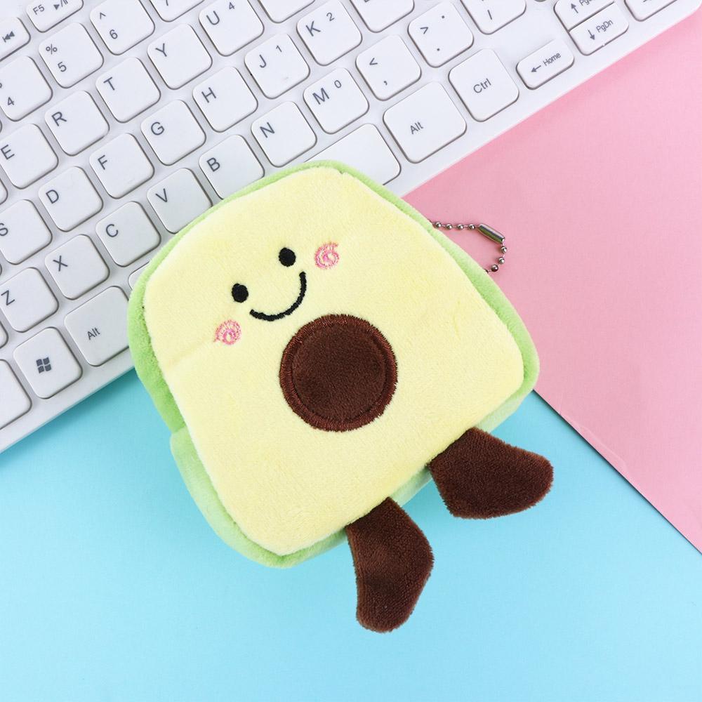 Ví Đựng Tiền Xu Đa Năng Hình Chú Gà / Heo Nhồi Bông Dễ Thương Cho Nữ