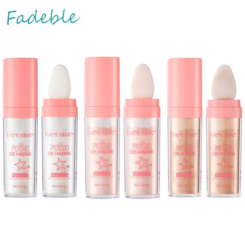 Phấn Bắt Sáng 3D Dễ Lên Màu Không Dính Cho Mặt / Chân / Cánh Tay / Mặt