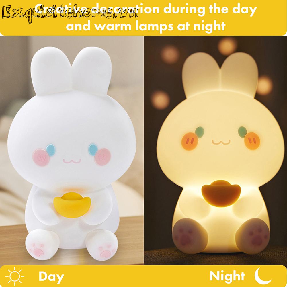 Đèn Ngủ Để Bàn Có Thể Sạc Lại Dùng Trang Trí Giáng Sinh