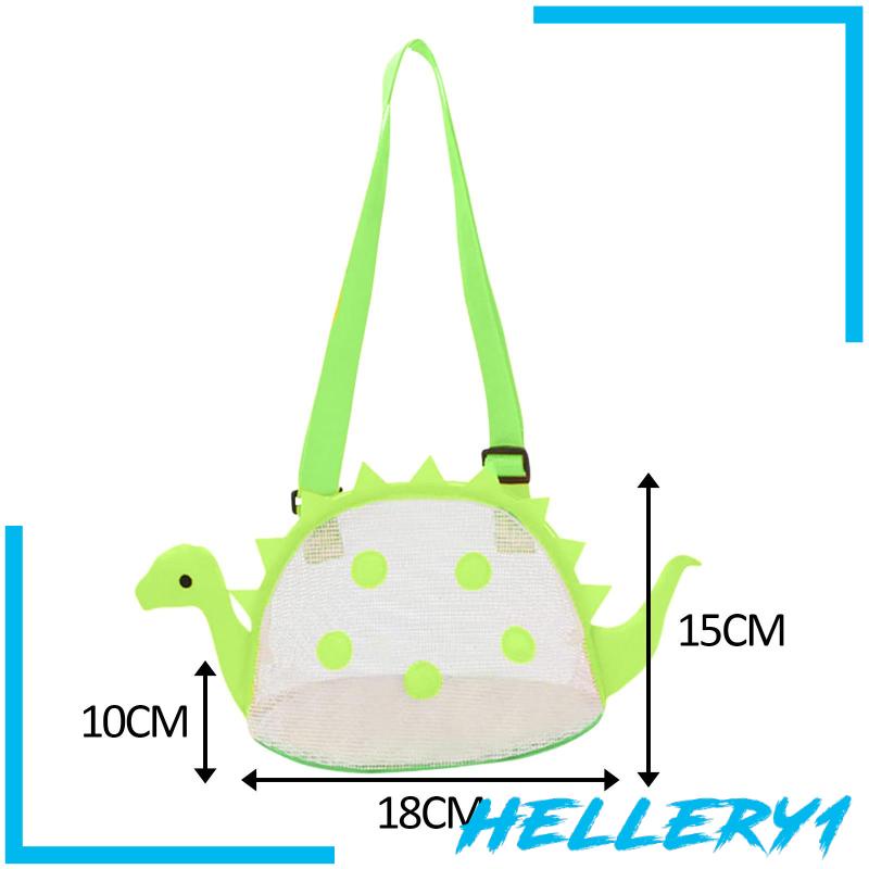 Túi Đựng Đồ Chơi Vỏ Sò Đi Biển Có Dây Đeo Điều Chỉnh Được Cho Trẻ Em