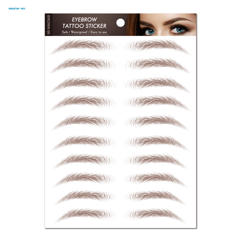 Bộ Thước Kẻ Lông Mày Dùng Một Lần Chống Thấm Nước Chuyên Nghiệp