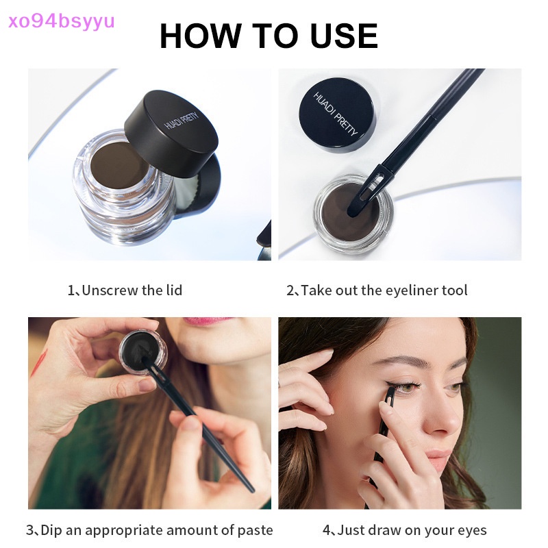 Bút Kẻ Mắt Xo94Bsyu Chống Trượt Bằng Silicon Có Thể Tái Sử Dụng