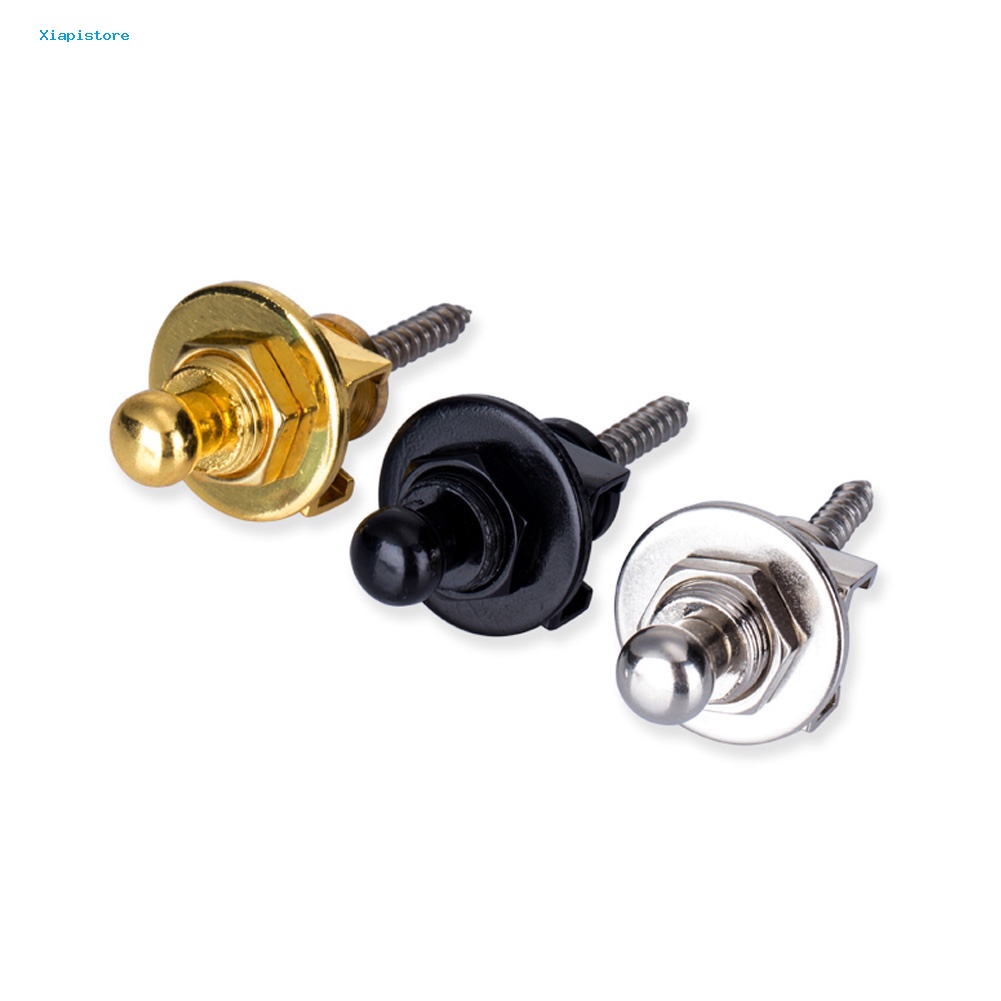 Đinh Khóa Dây Đeo Đàn Guitar Điện Bằng Kim Loại Chống Trượt