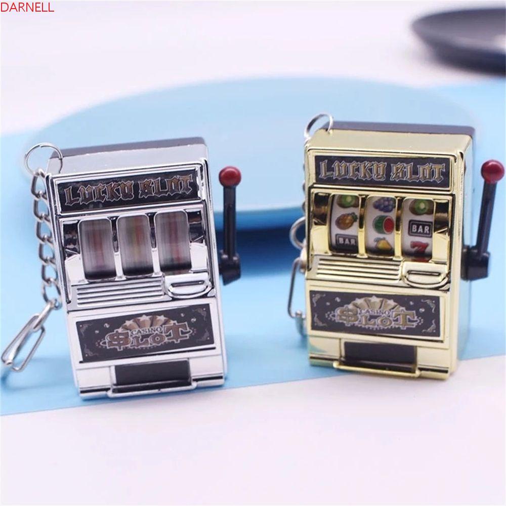 Móc Khóa Hình Máy Móc Trái Cây Giúp Giảm Căng Thẳng