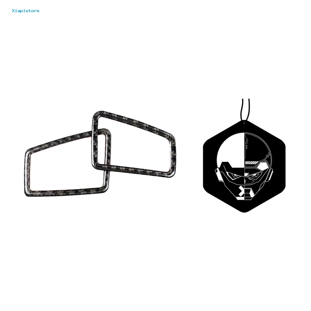 Bộ 2 Miếng Dán Trang Trí Máy Điều Hòa Xe Hơi Có Hương Thơm Cho BMW E90 / E92 / E93