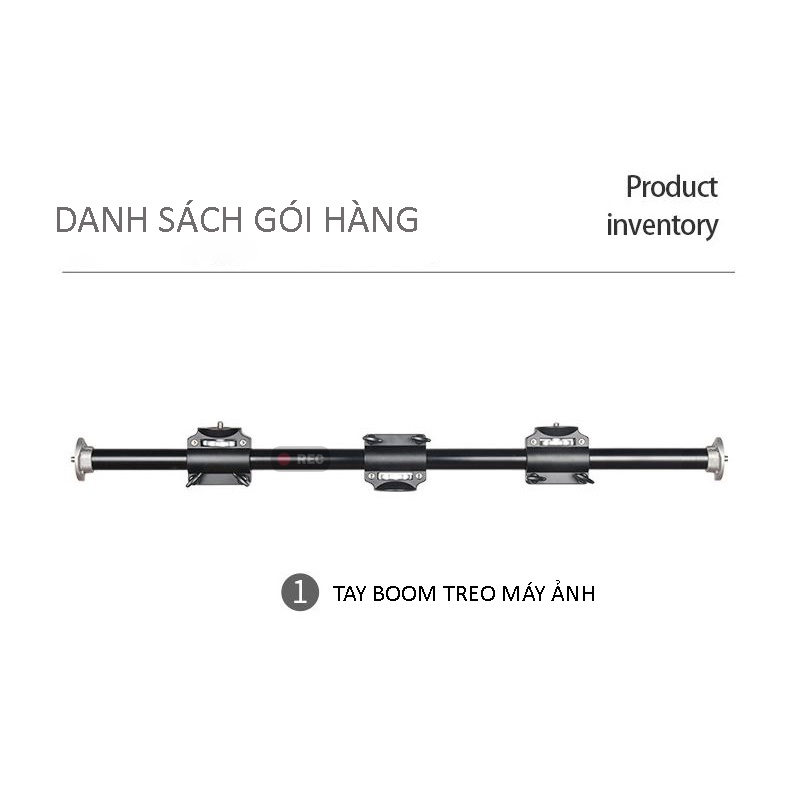 Tay boom treo máy ảnh góc quay overhead chuyên nghiệp