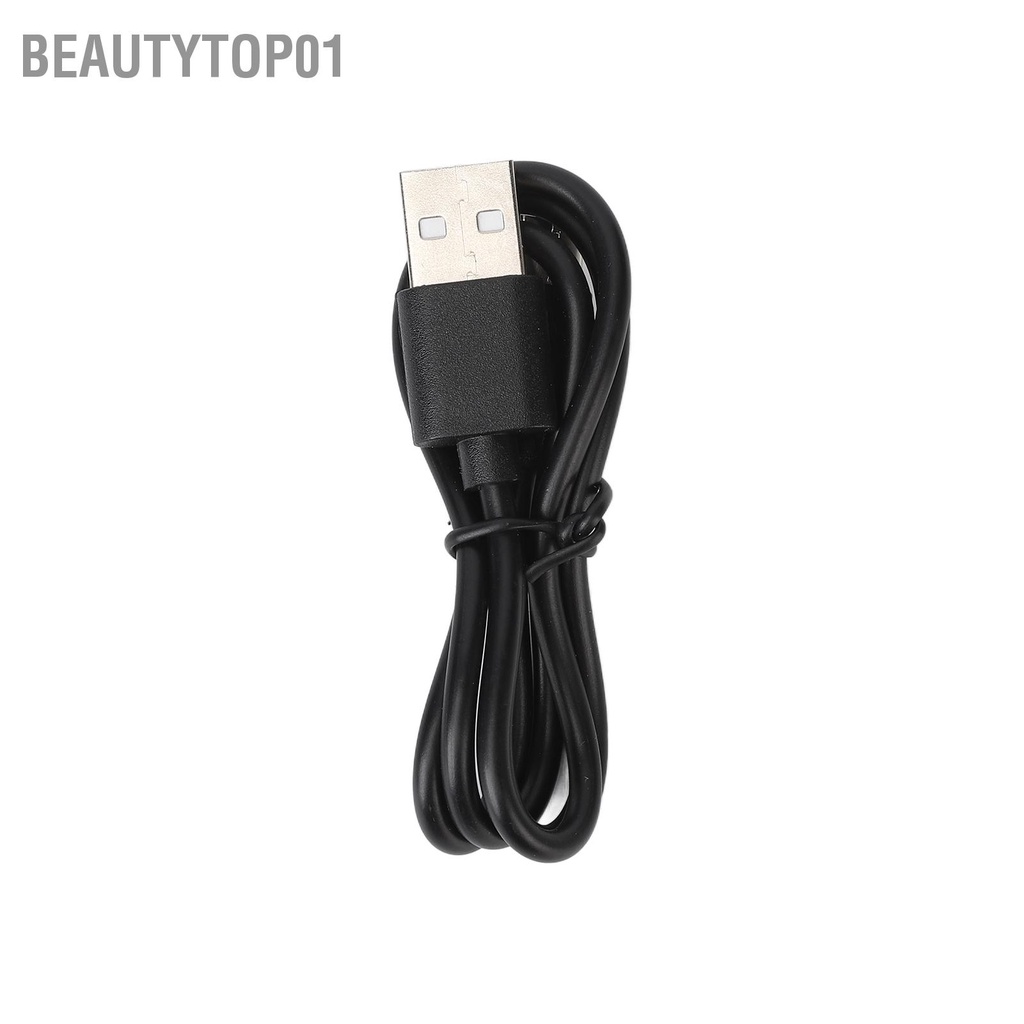 BeautyTop01 Bút quay không dây Chức năng hẹn giờ Hộp mực 2000mAh Máy xăm pin có màn hình hiển thị màu đen