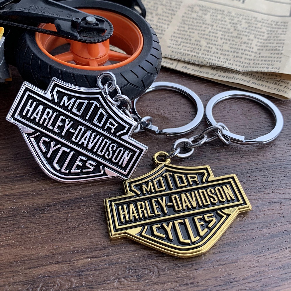 Miếng Dán Logo Harley Davidson 3D Bằng Kim Loại Trang Trí Mũ Bảo Hiểm