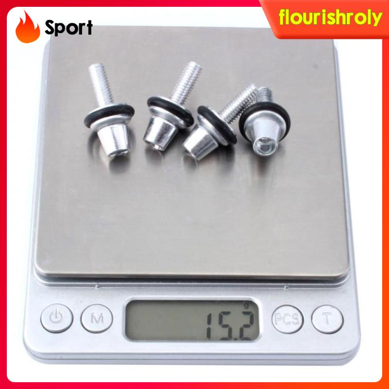 Bộ 4 Ốc Vít M6 Bằng Hợp Kim Điều Chỉnh Phanh Xe Đạp V / C