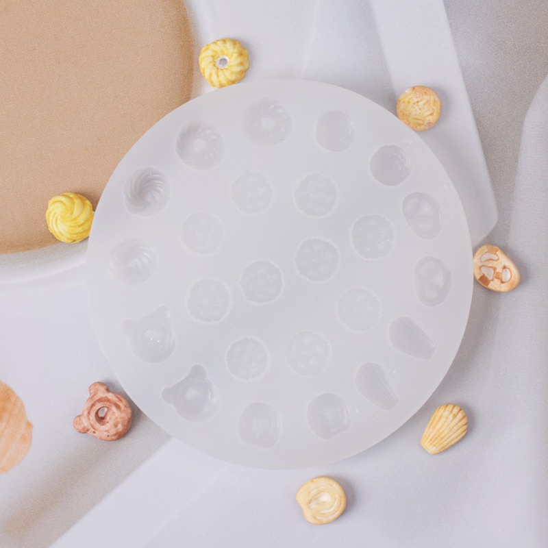 Khuôn Silicone Làm Bánh Donut / Bánh Waffle / Sừng Bò Mini DIY