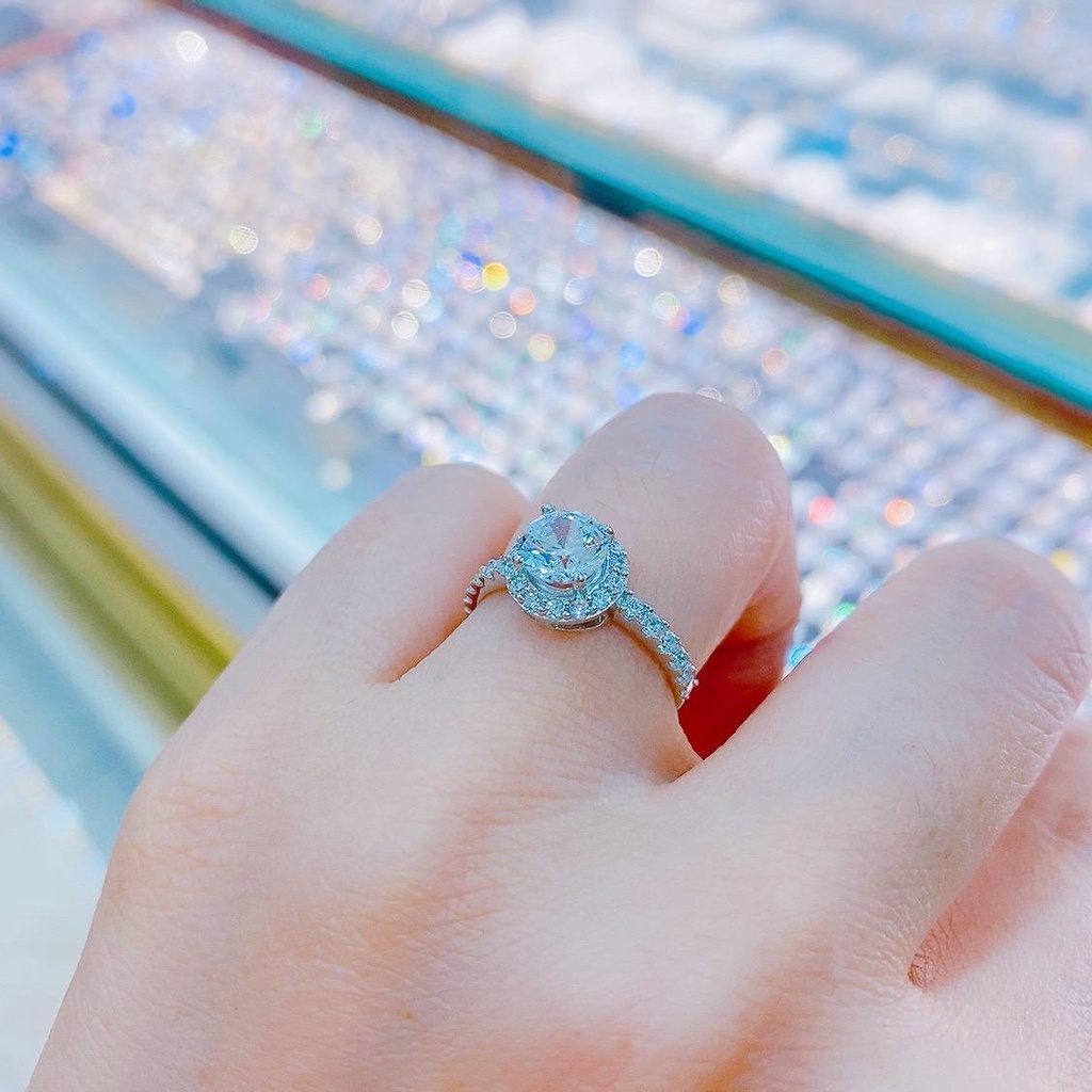 Phụ kiện Nhẫn Halo xi kim N046