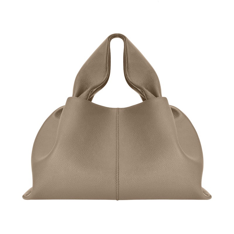 Túi Xách Da Thật Phối Dây Đeo Vai Tháo Rời Được Thời Trang Cho Nữ