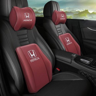 Automotive Waist Cushion Neck Pillow Lumbar Support Pillow Waist Pad Back Cushion Memory Foam Headrest Lumbar Support Set Backrest Pillow Car Supplies TZK1