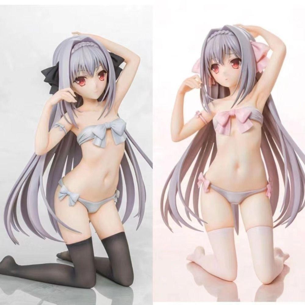 Mô Hình Nhân Vật Nữ Anime 17cm Bằng PVC Xinh Xắn