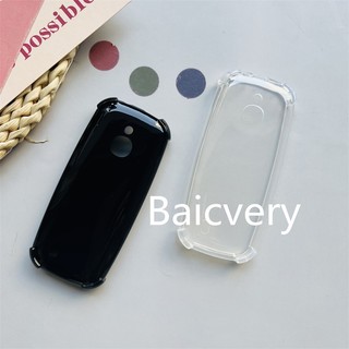 Vỏ nokia 3310 3g 4g vỏ điện thoại chống sốc vỏ trong suốt trong suốt