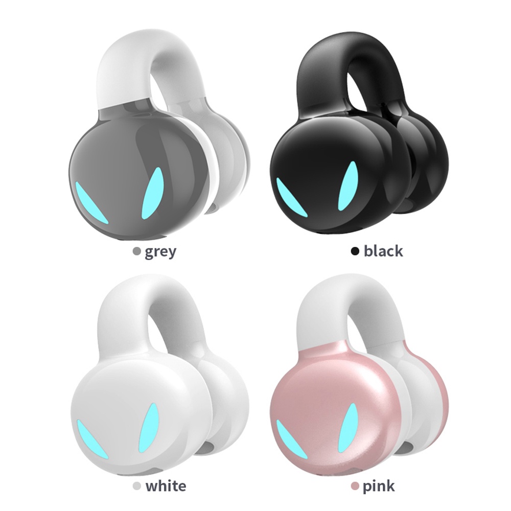 VIRWIR Tai Nghe Nhét Tai Bluetooth Không Dây Có Kẹp Tai